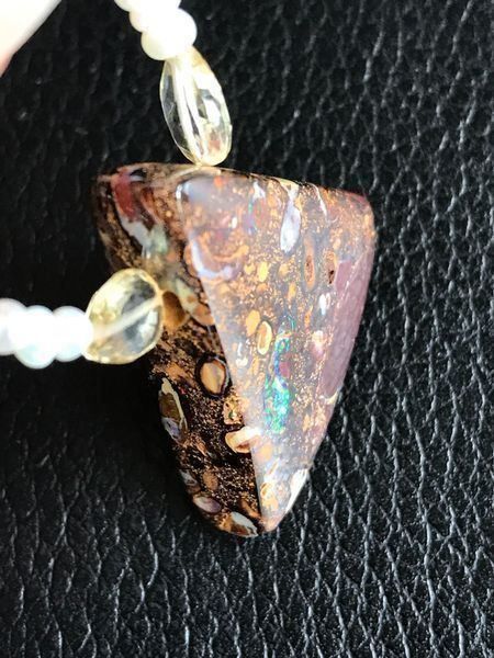 Catenine: Opal, Citrin, Spinell, Süsswasserperlen! – Nuovo (secondo la descrizione) da Basel venduto da Chili007 6