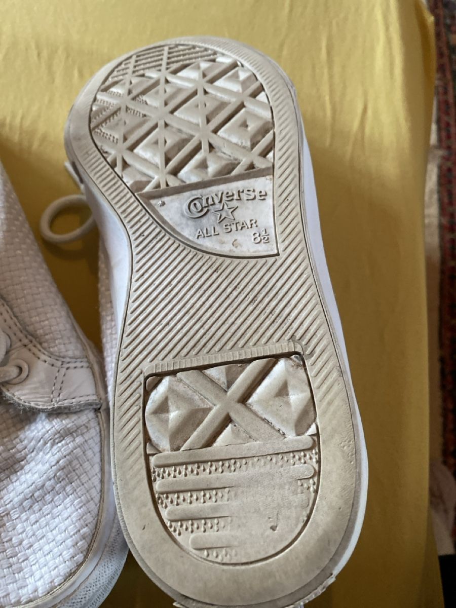 Converse Herrenschuhe: Converse All Star Gr. 42, weiss, stylisch – Gebraucht aus Watt von Willis4 3