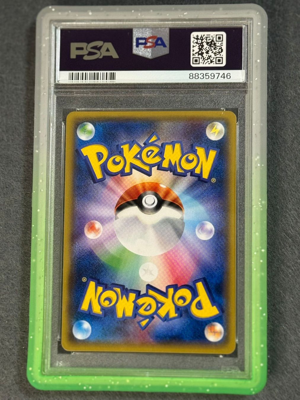Pokémon Carte collezionabili: Green/White Slab Protector | Guard | PSA | NEW Pokemon – Nuovo e nell'imballaggio originale da Oensingen venduto da CSCollectors 3
