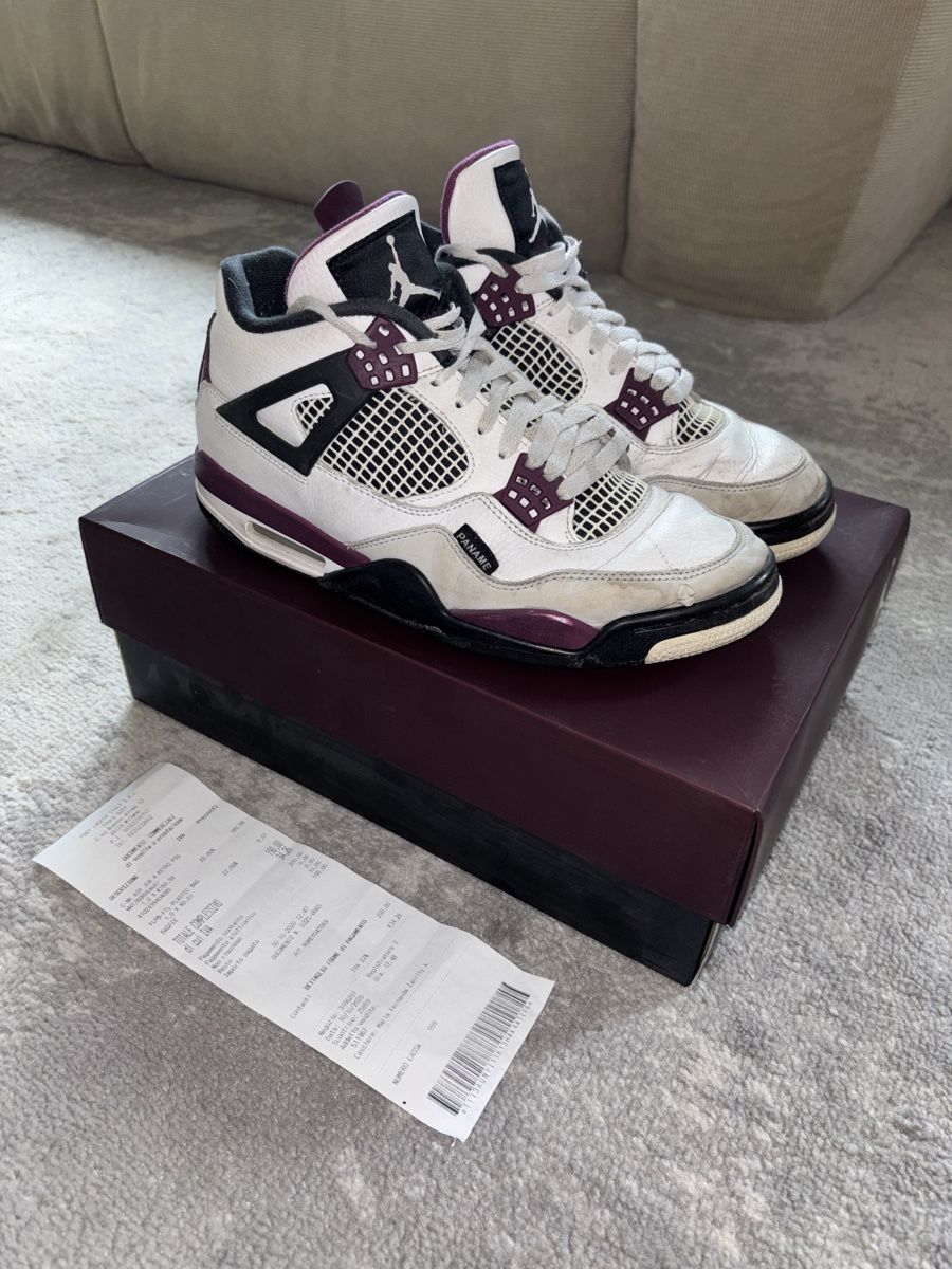 Jordan Herrenschuhe: Jordan 4 Retro PSG – Gebraucht aus Wangs von J.Flammer