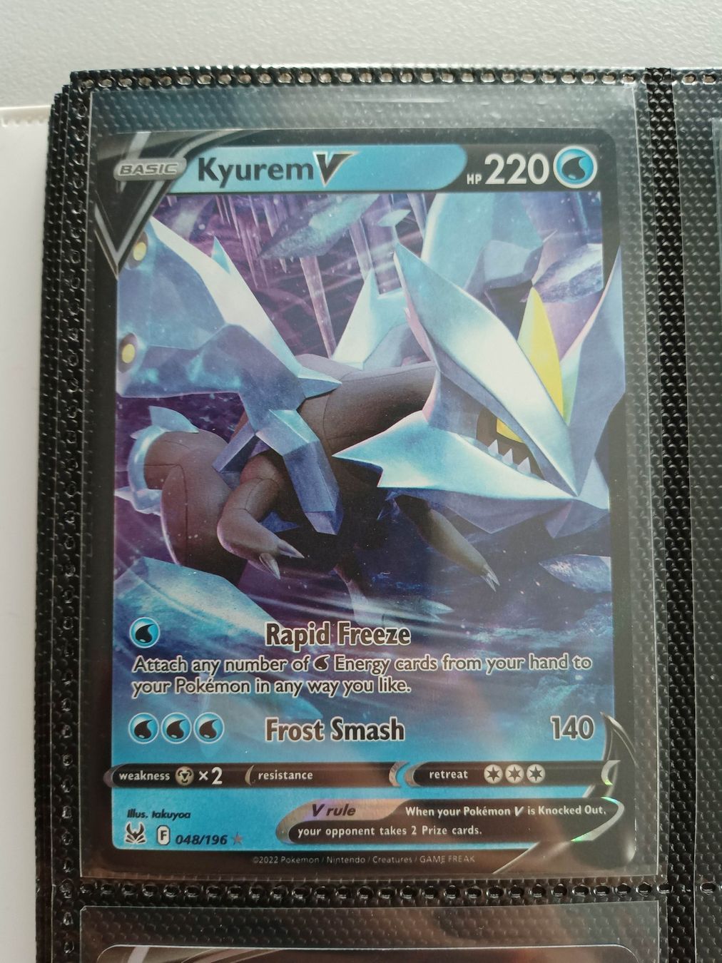 Pokémon Sammelbilder & Trading cards: Kyurem V – Gebraucht aus Altstätten SG von GGsGameshop