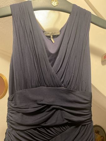 Halston Heritage Maxi Kleid Gr. S, Dunkelblau