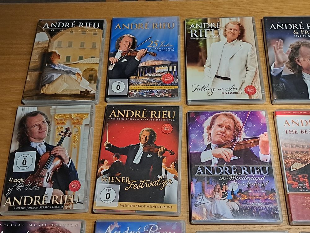 Dvd Set, Sammlung Mit André Rieu, 27 Dvds Und 2 Cds | Kaufen Auf Ricardo