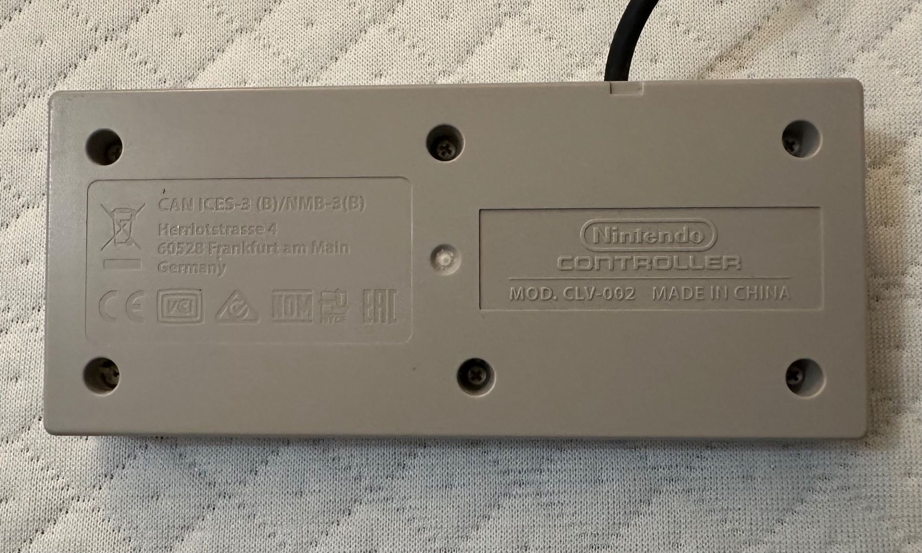 Nintendo Manettes: Nintendo Classic Mini NES Controller (MOD. CLV-002) – Neuf (Voir description) à Genève par hesgotthepackage 3