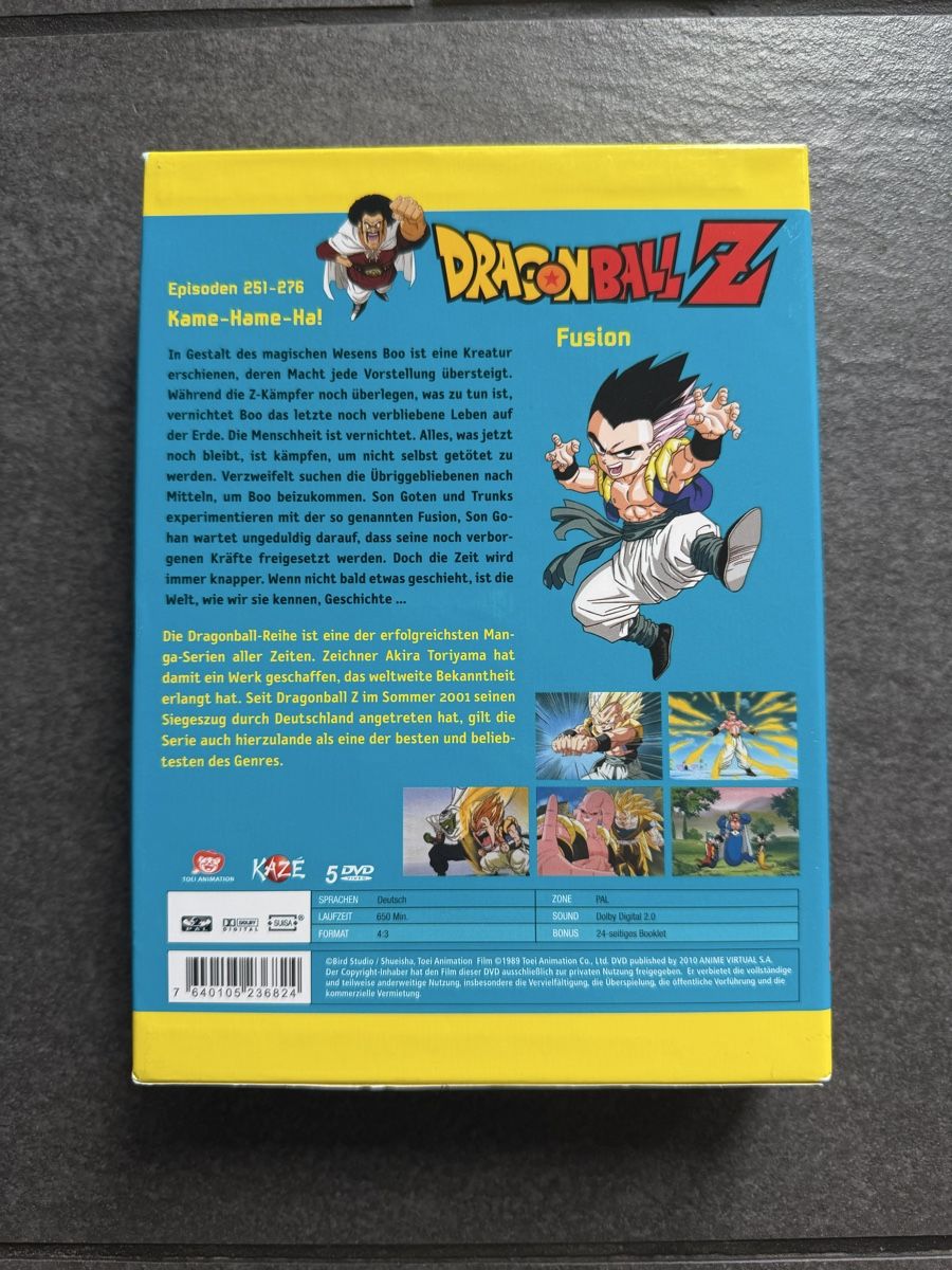 Tutti i DVDs: Dragon Ball Z DVD Box 09 – Usato da Zürich venduto da cENS0R 1