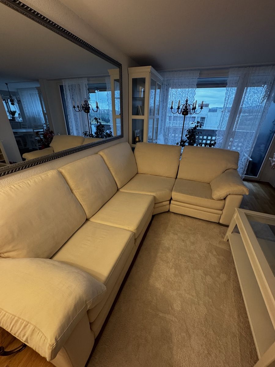 Divani: Ecksofa weiss – Usato da Worblaufen venduto da hom_kww8 6