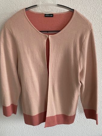 Barbara Lebek Strickjacke, Gr. 40, zartrosa