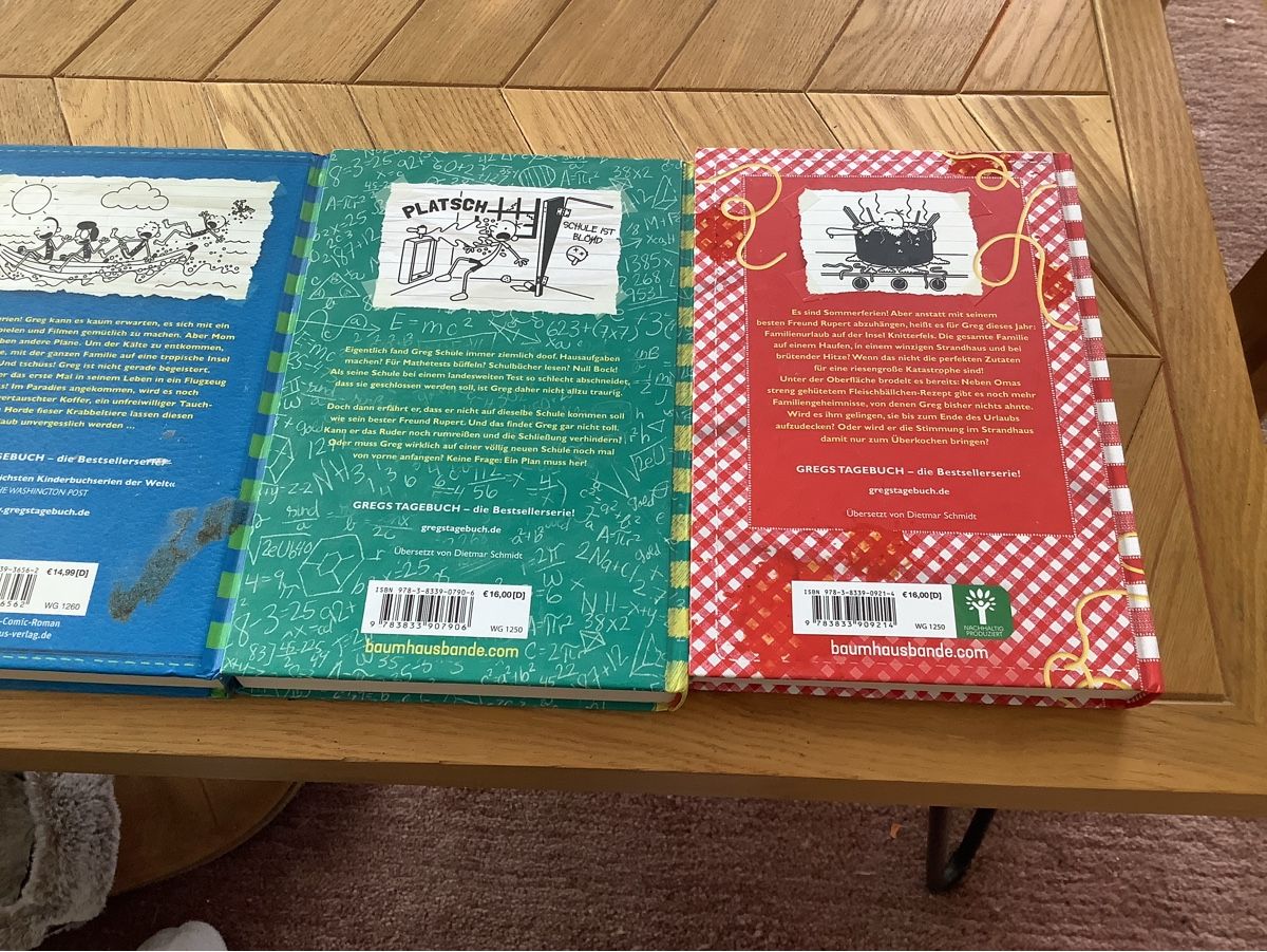 Bücher: Gregs Tagebuch – Gebraucht aus Wildegg von mollilove 1