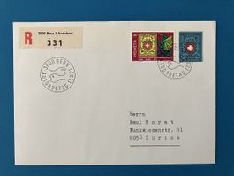 FDC mit Blockauschnitt W44