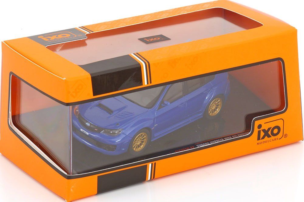 Subaru Modellautos: Subaru Impreza WRX STi Custom Version 2007-2012 blau met. – Neu und originalverpackt aus Gerlafingen von espero88 3