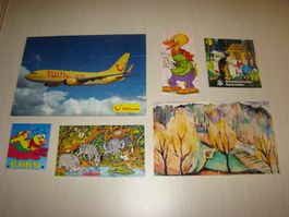 Box mit 6 kleinen Puzzles für zu Hause oder unterwegs