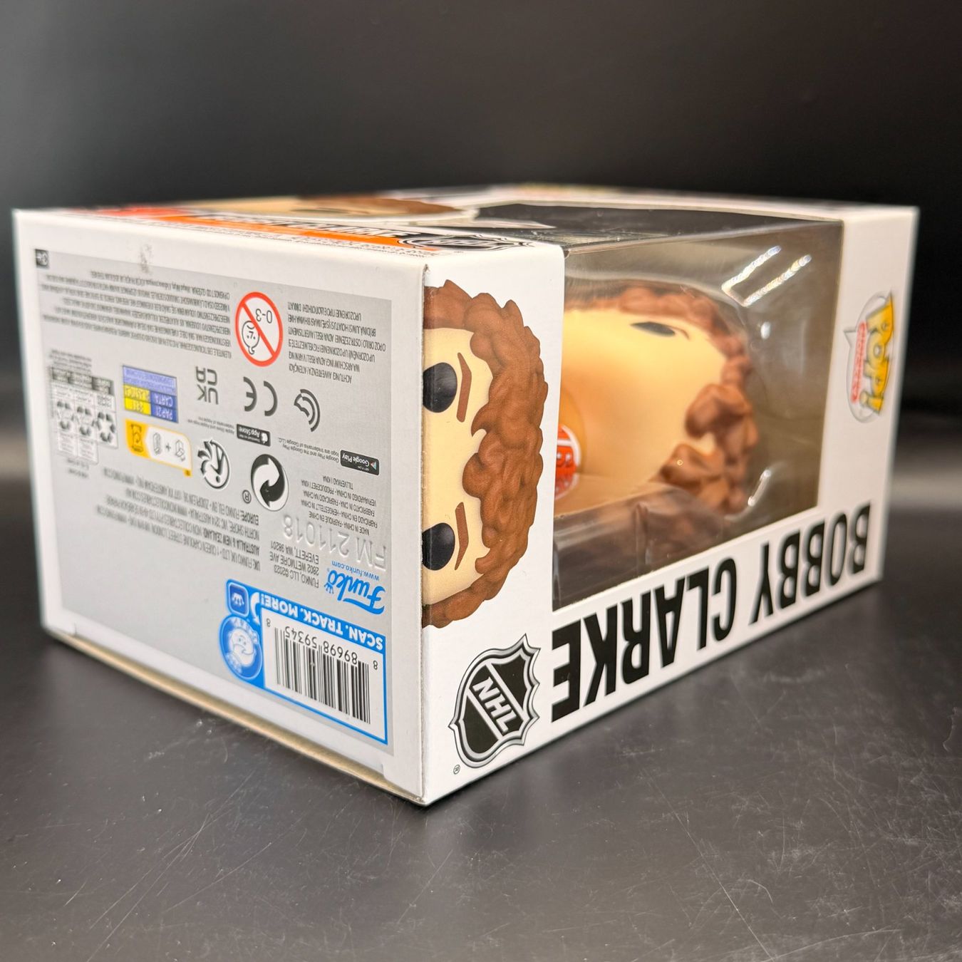 Funko Statuette: Funko Pop! NHL Bobby Clarke 81 – Usato da Düdingen venduto da Nerdworld 3