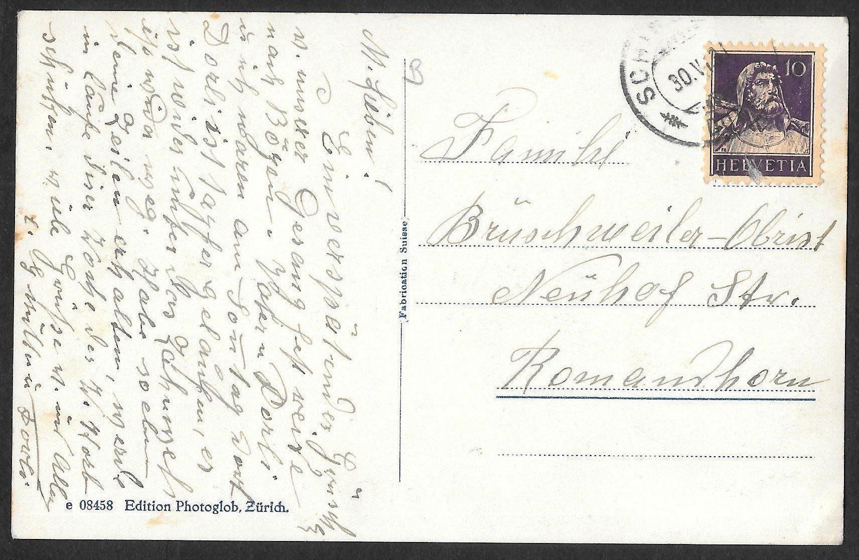 Cartoline postali: Bözen Dorfansicht – Usato da Olten venduto da clotaldi 1
