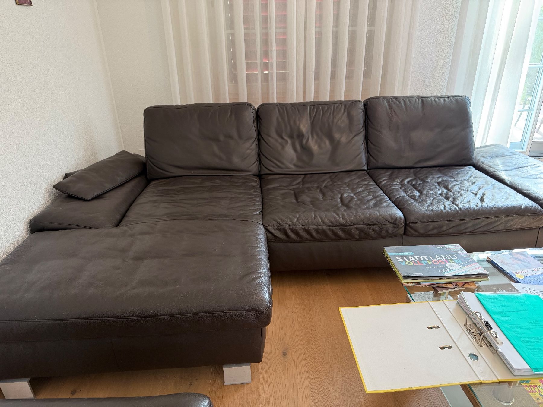 Sofas: Ledersofa – Gebraucht aus Adlikon von Zojanima123