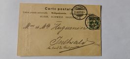 Carte postale Weltpostverein 1899