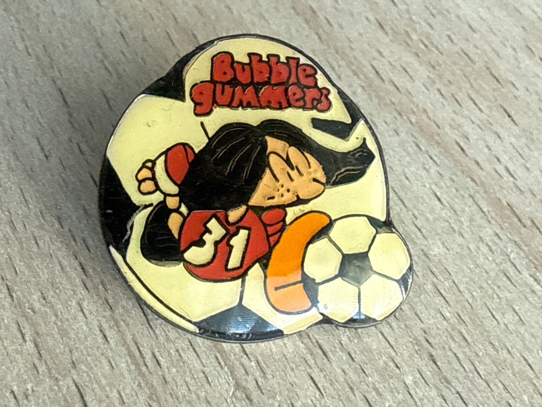 Placchette & Badge: Pin  Bubble Gummers – Usato da Glattbrugg venduto da Schweigmatt