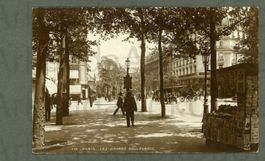 AK sw Paris F Les Grands Boulevards, animés © Noyer ≈ 1900
