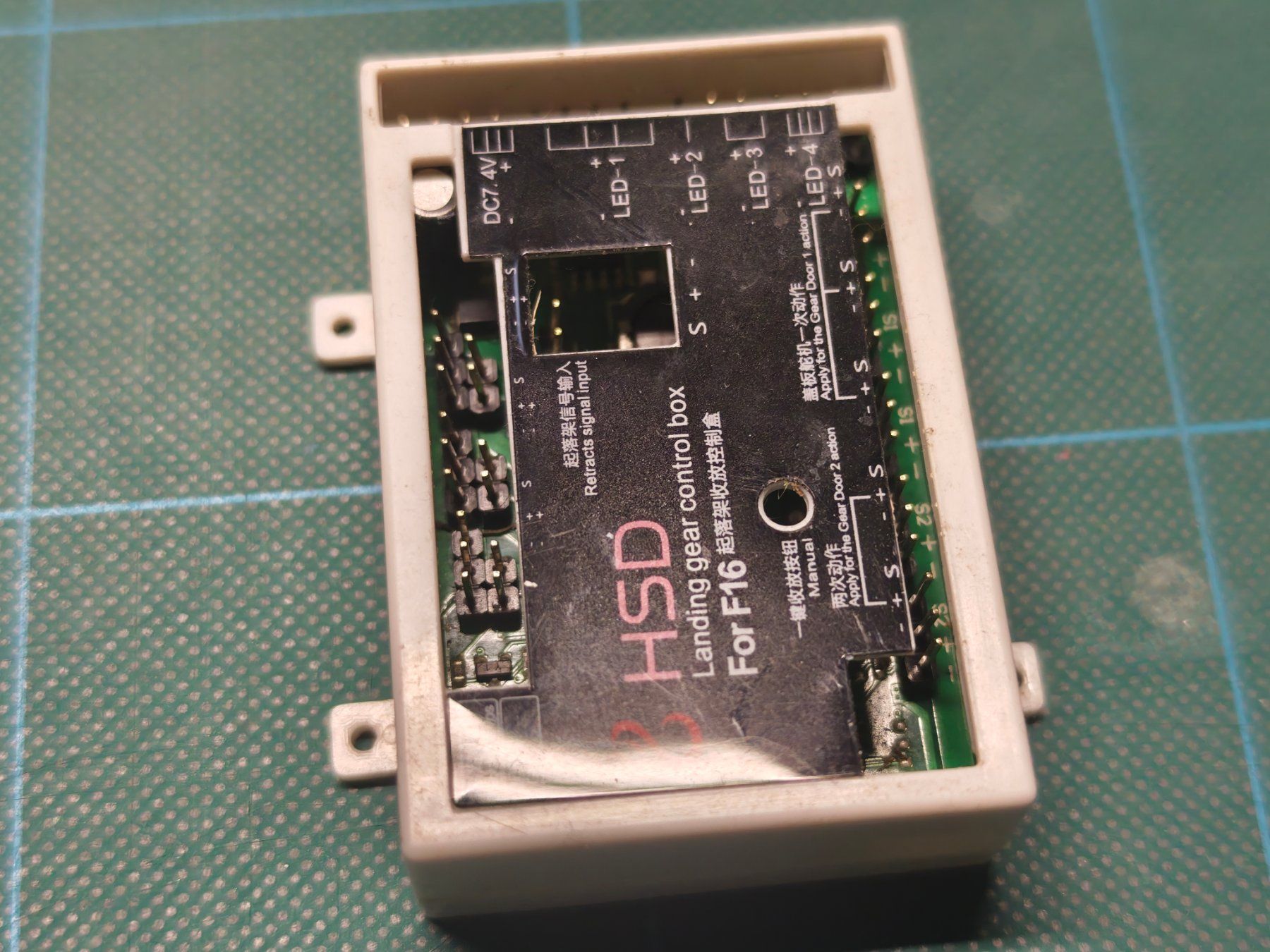 Modellismo RC: HSD Landing gear controller box F16 – Usato da Payerne venduto da cyber66 1