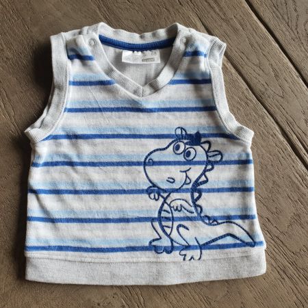 🐸 BABY PLÜSCH PULLOVER PULLUNDER 68 DINOSAURIER DRACHE