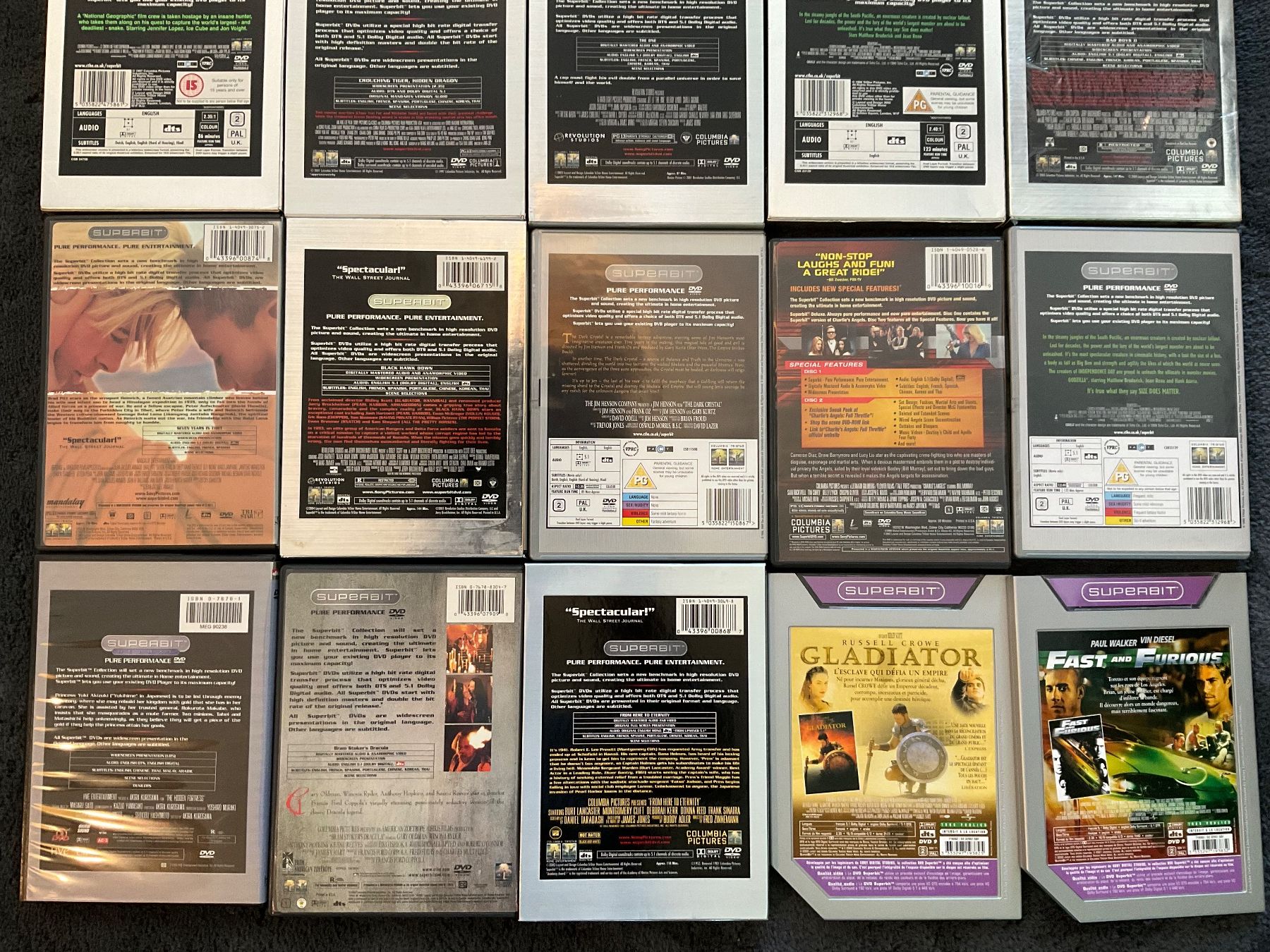 Tutti i DVDs: Set mit 20 seltenen SUPERBIT-Sammler-DVDs – Nuovo (secondo la descrizione) da Bex venduto da jqu_fnk6 2