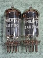12AU7SQ matched Pair k63 = 1957 NOS, NIB