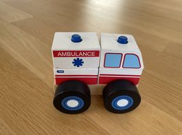 Holzspielzeug Ambulanz 