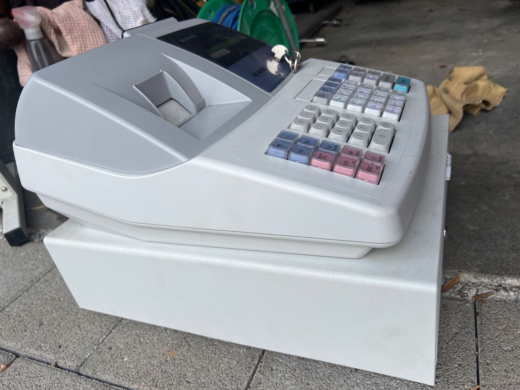 Sharp Kassen: Sharp xe-a203 Registrierkasse inkl. Ovp und BA – Gebraucht aus Egg b. Zürich von SwissTradingAgency 3
