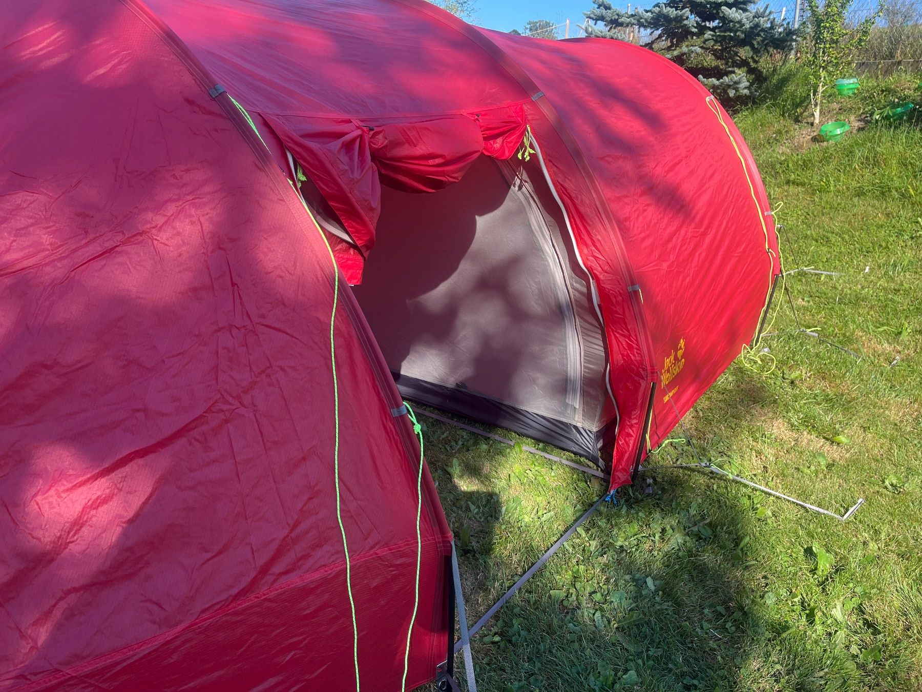 Jack Wolfskin Tende : Zelt Jack Wolfskin Sanctuary III RT – Usato da Bibern SO venduto da buffalo14 4