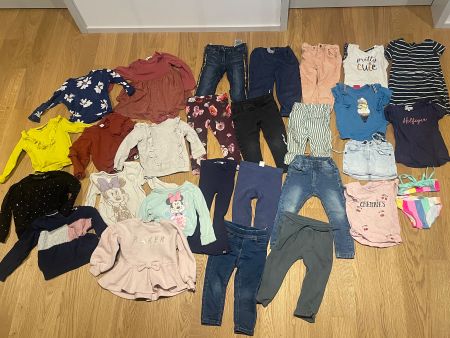 Mädchen Kleidung große 92, 28 teil