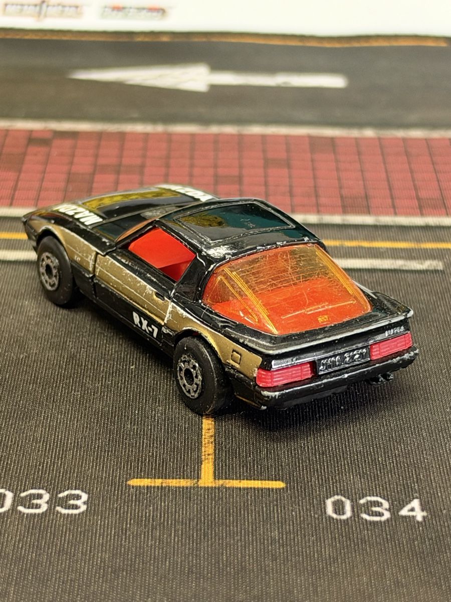 Matchbox Modellautos: Matchbox Mazda RX-7 noire – Gebraucht aus rolle von Noma-collectible 2