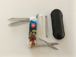 Couteau suisse Victorinox Classic,thème montagne et randonné