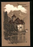 Chillon, Le Chateau, vue ouest