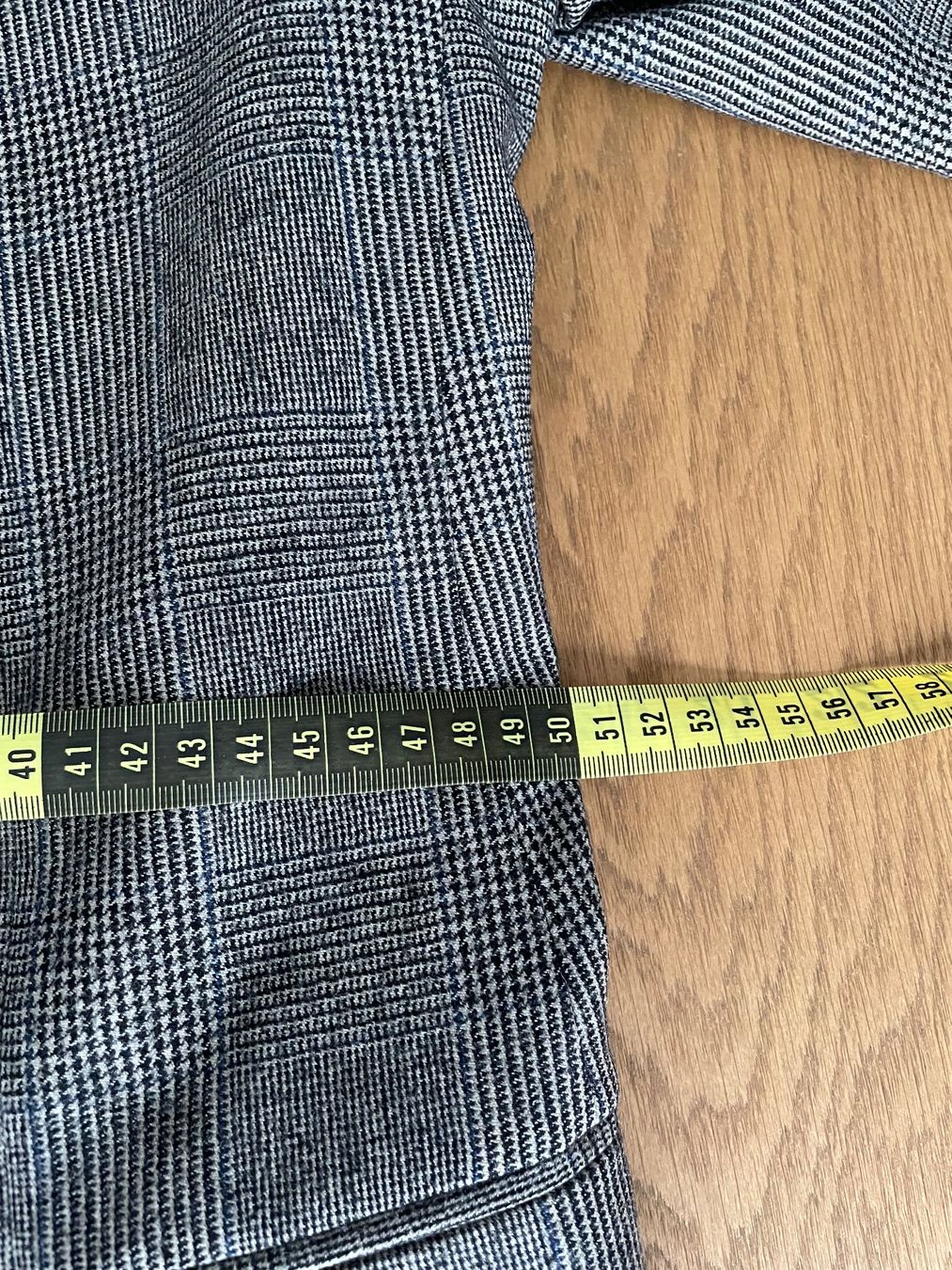Corneliani Giacche: Corneliani Doppelreiher Blazer Glen Check grau/blau – Usato da Lyss venduto da Sandroloco 5