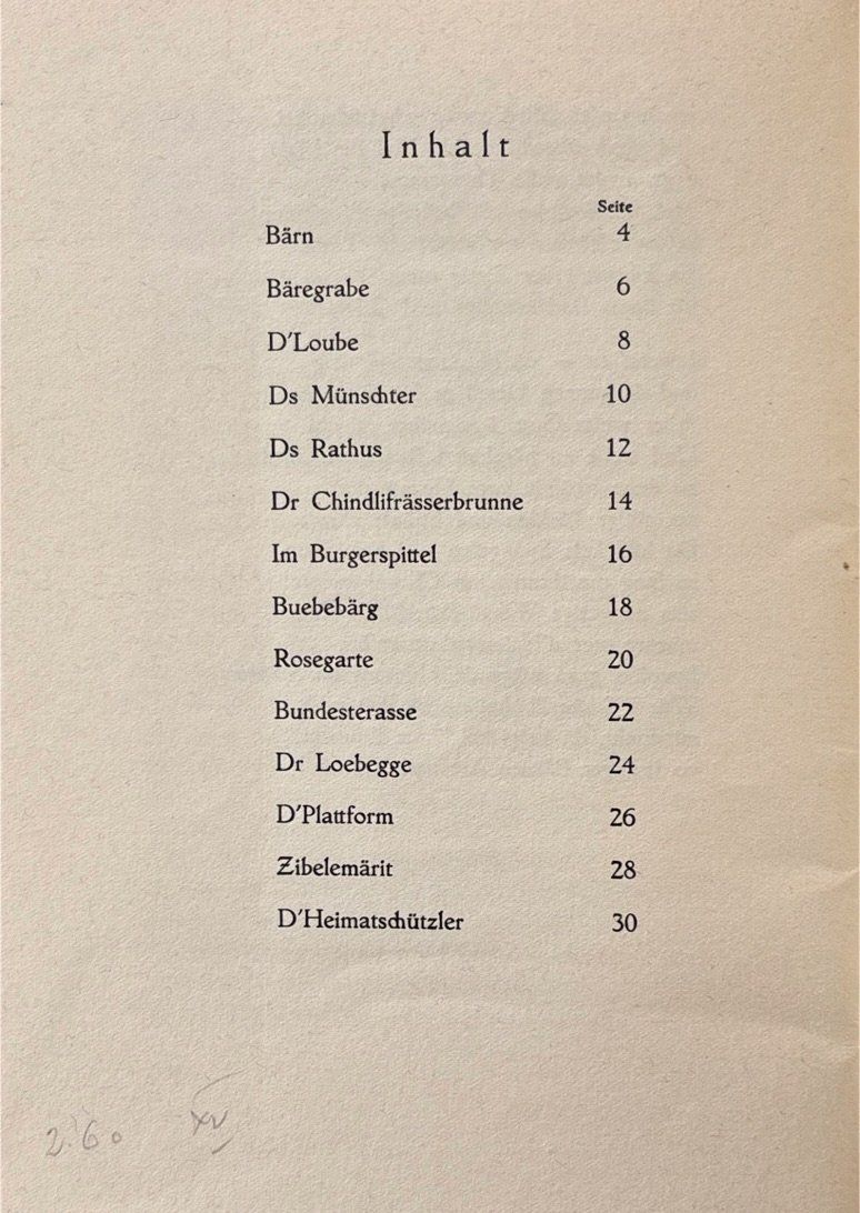 Bücher: Balzli Ernst, Bärn - Es Hämpfeli Värse – Gebraucht aus Sarnen von Livres 4