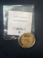 Gedenkmedaille Schweiz Bern mit Zertifikat