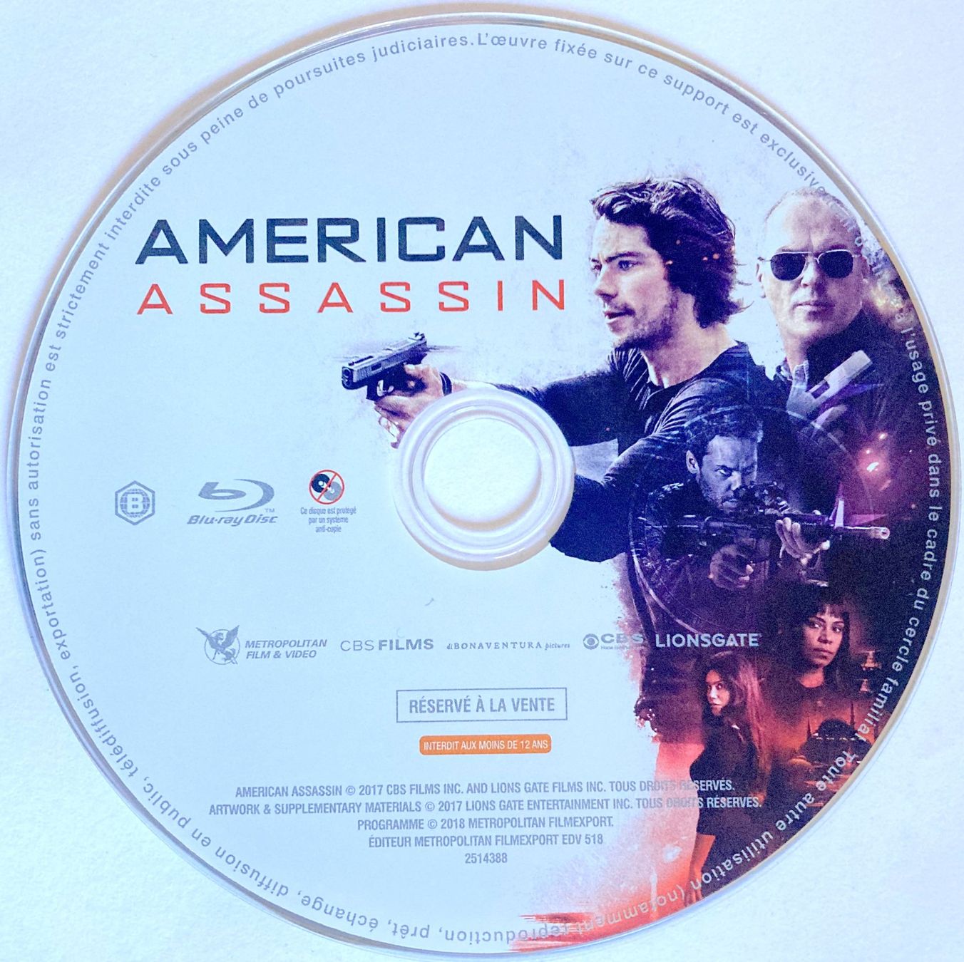 Tutti i DVDs: AMERICAN ASSASSIN (1 BLU-RAY) – Usato da Bottens venduto da hotter-than-hell 4