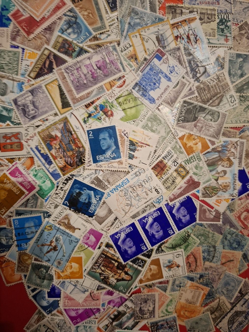 Alle Briefmarken: Lot div. Länder Ausland – Gebraucht aus Balgach von SIMEON27 4