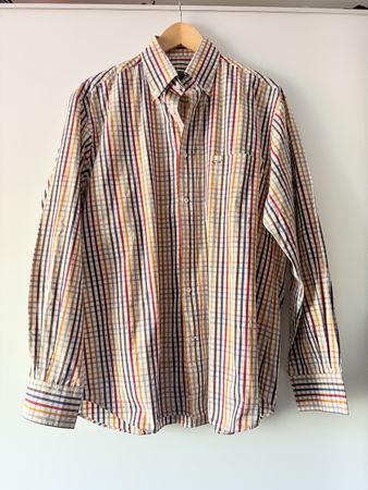 Chemise Paul & Shark à carreaux multicolores Taille 42
