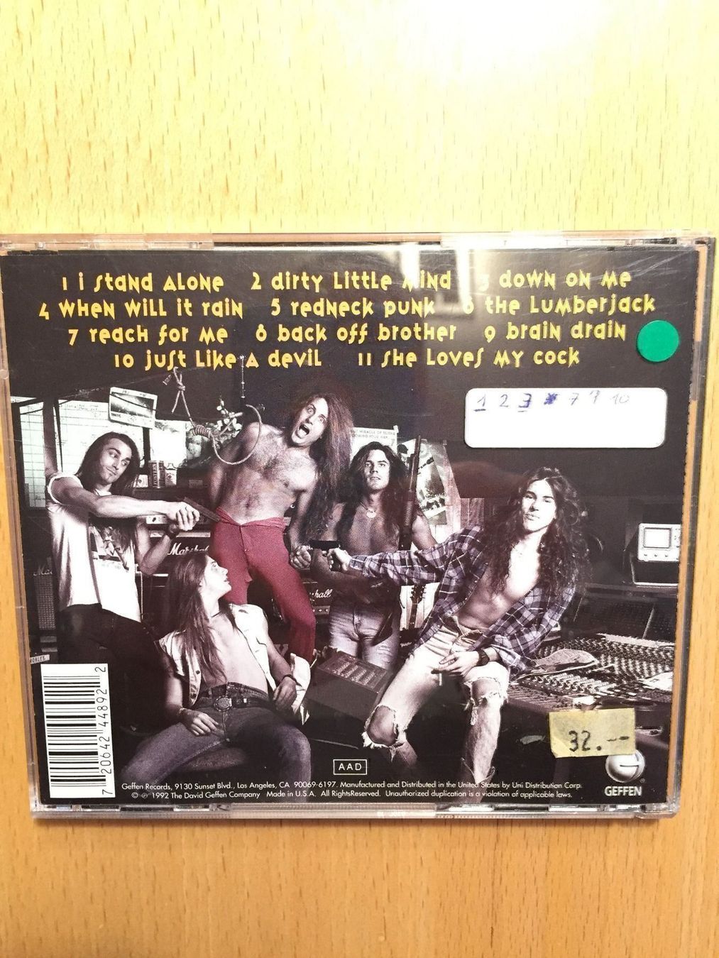 CDs: Jackyl - Jackyl – Gebraucht aus Rüti ZH von alumedien 1
