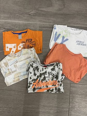 Jungs t Shirt Gr. 110 Trigema S. Oliver h&M 