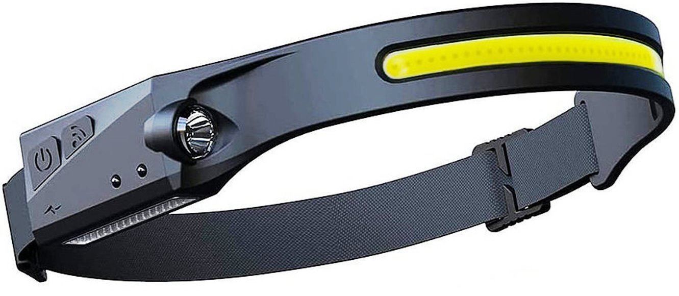 Lampade: Stirnlampe COB mit USB AKKU + BM Sensor – Nuovo e nell'imballaggio originale da St. Gallen venduto da schnaeppchen-preise 4