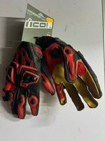 Gants moto ICON HYPERSPORT noir rouge 3XL