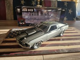 69'Ford Mustang Boss 1:18 John Wick