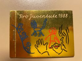 Pro Juventute Briefmarkenheft 1988  1.Tag