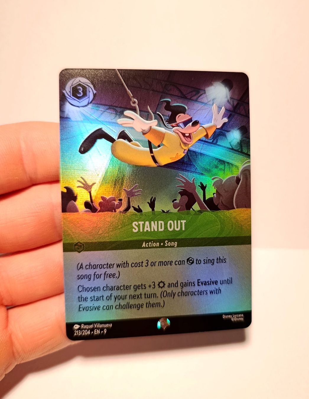 Stand Out 213/204 Disney Lorcana Fabled/Mythen Karte englisc (Gebraucht ...
