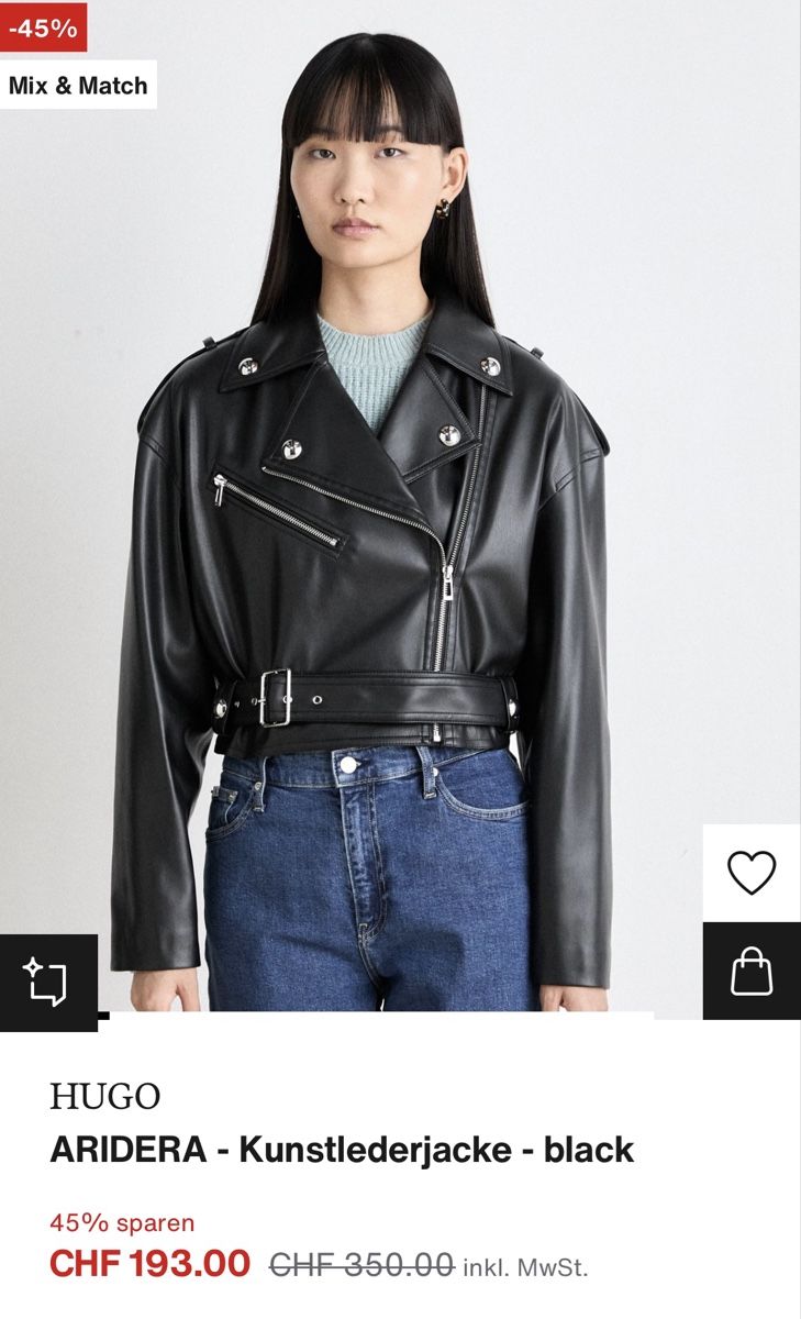 Hugo Boss Giacche: HUGO Kunstlederjacke neu – Nuovo (secondo la descrizione) da Aarau venduto da Rocha6 3