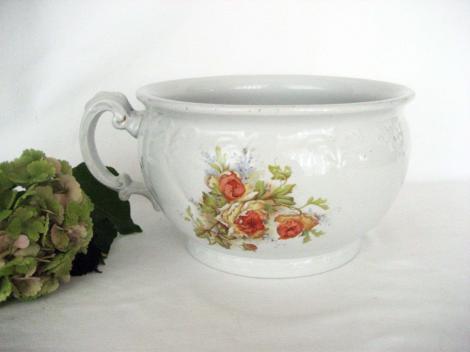 Vasi per fiori: Cachepot Nachttopf Nachthafen - Pot de chambre - Antik – Usato da Rieden SG venduto da severem13