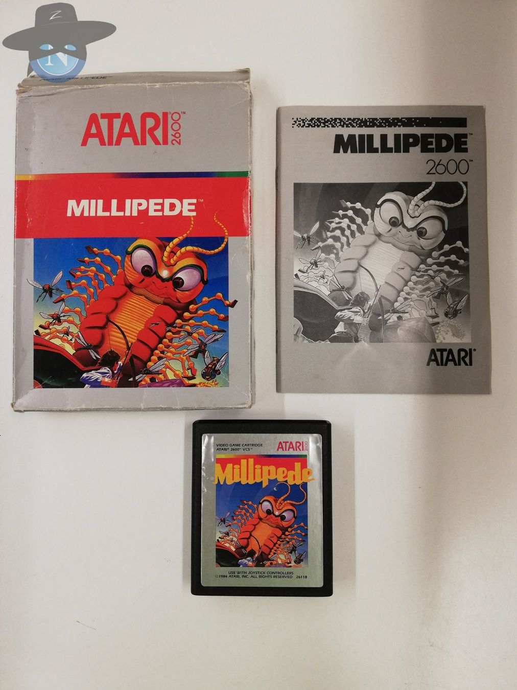 Atari Spiele: Millipede / Atari VCS 2600 – Gebraucht aus St. Gallen von zorro_dc