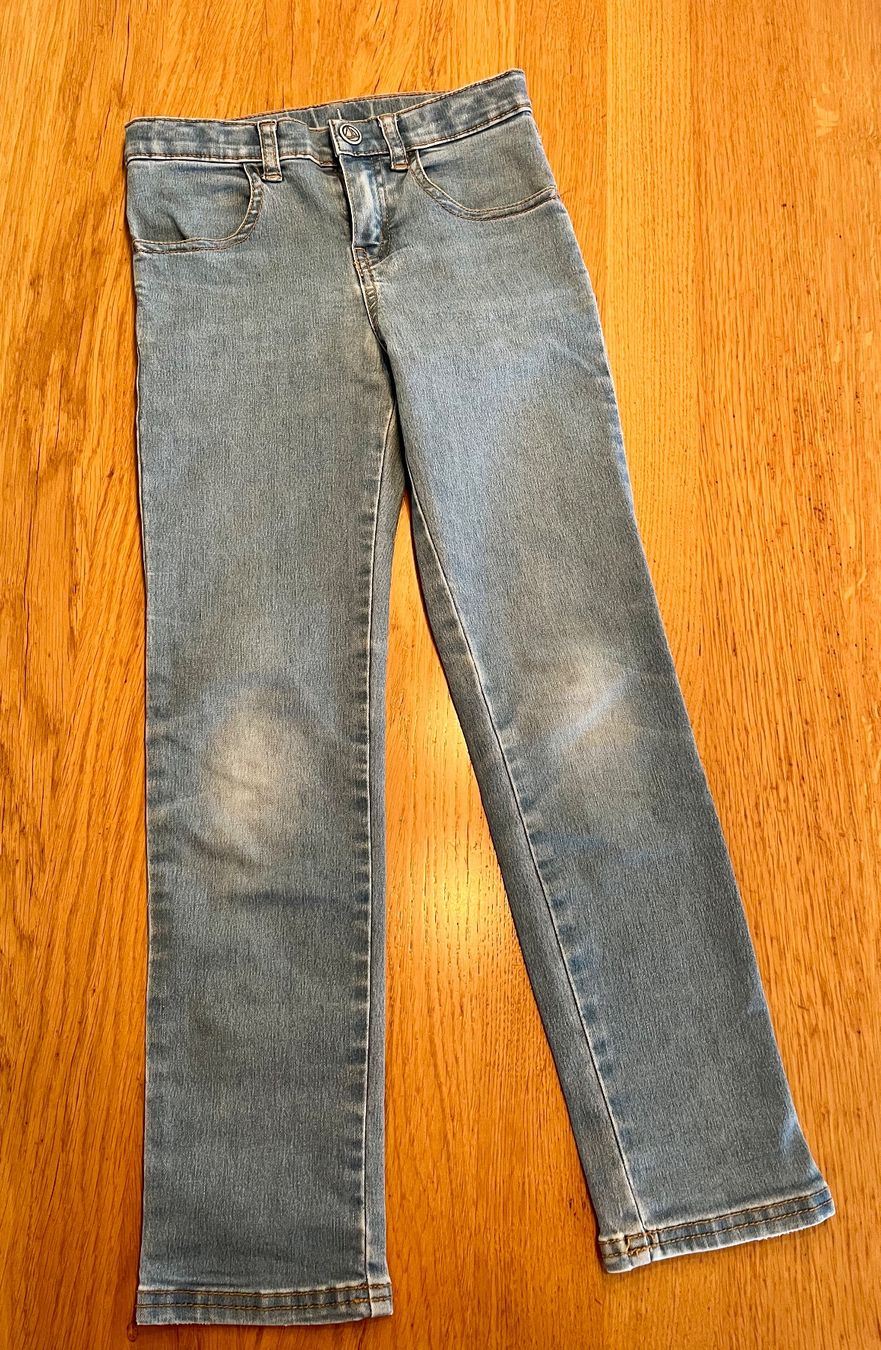 Petit Bateau Pantaloni: Petit Bateau Jeans Mädchen 8J/128cm – Usato da Zürich venduto da asocaciu 8