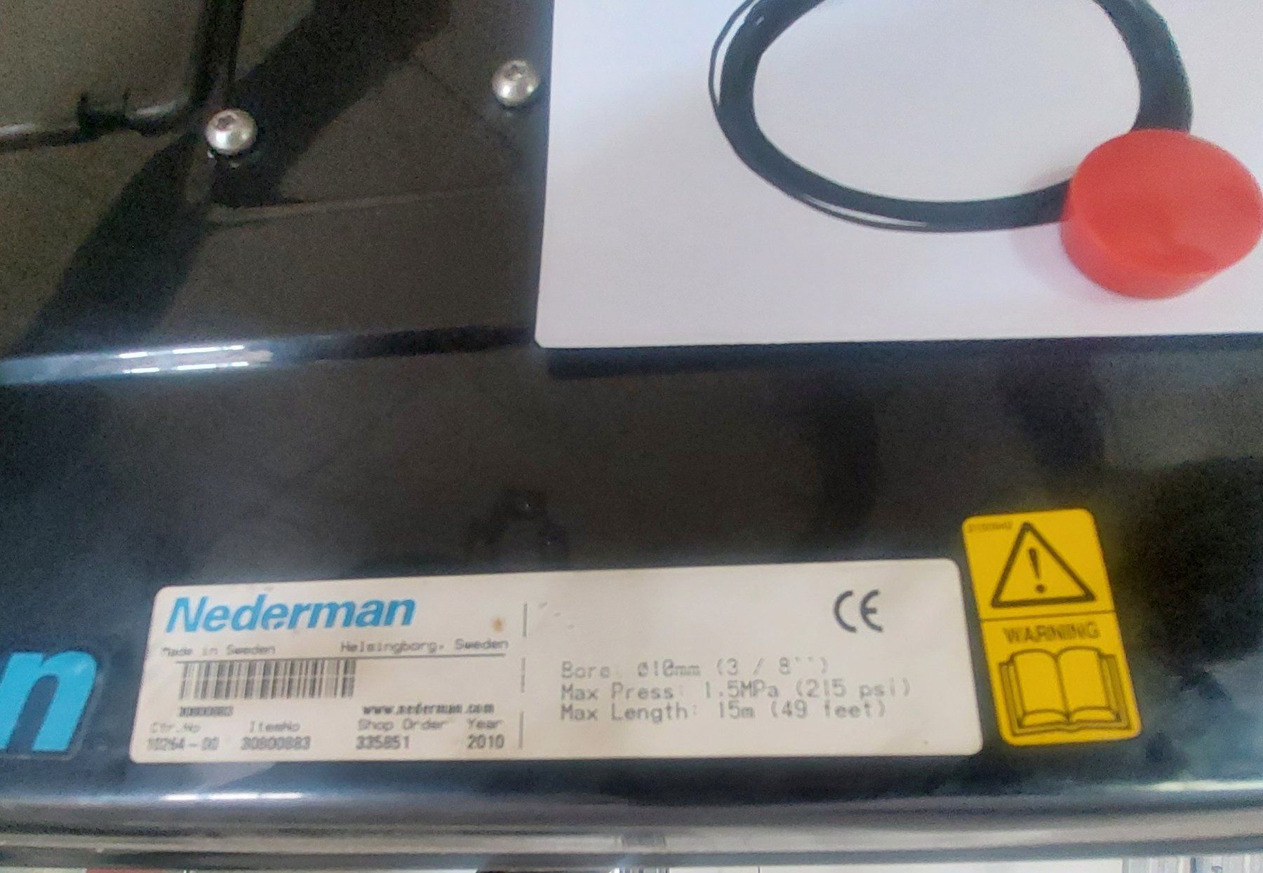 Tubi & Tubi flessibili: Luftschlauchrolle Nederman Garage Werkstatt – Usato da Altendorf venduto da Sonnensch5 1